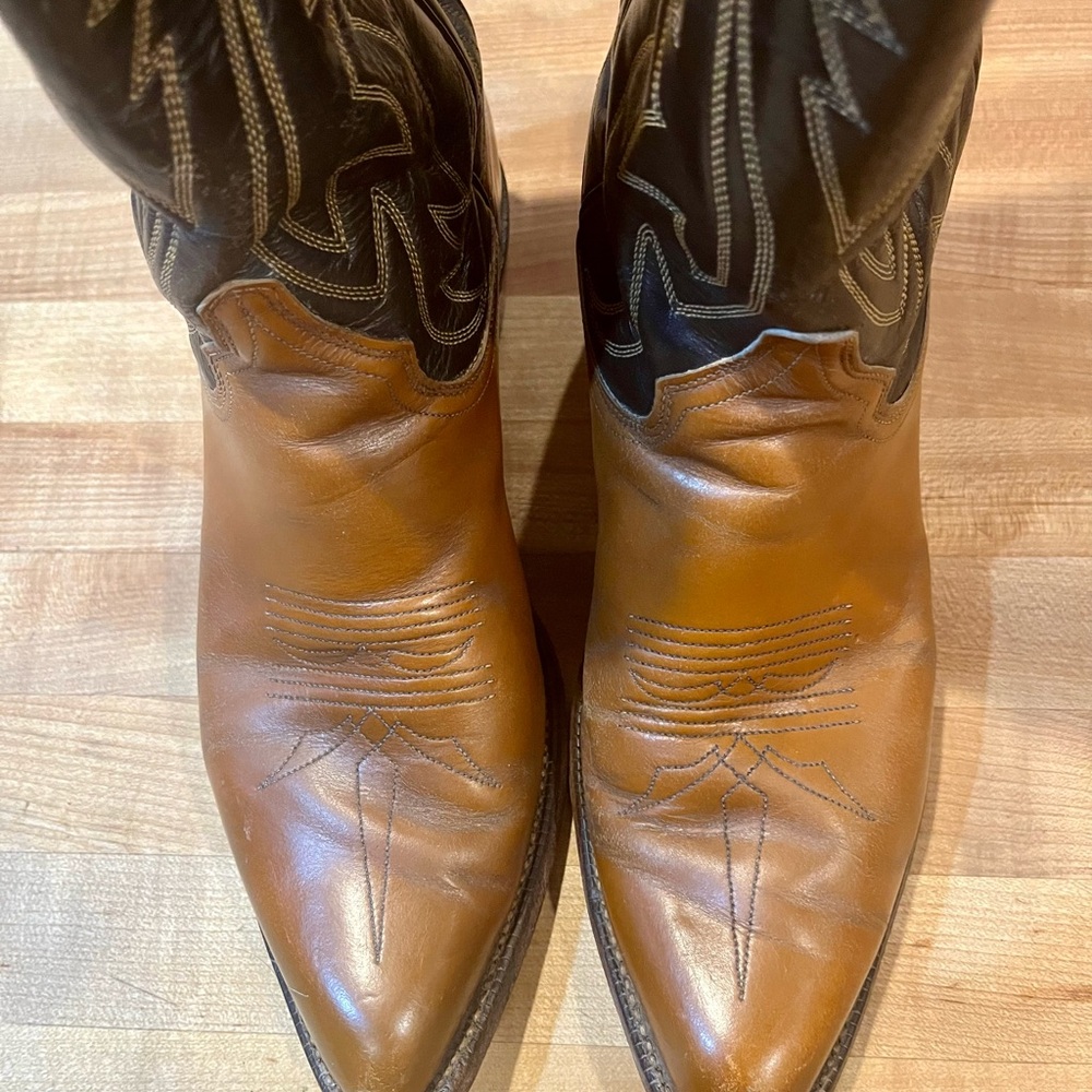 Women’s Vintage Justin Boots 9 D - Picture 3 of 6